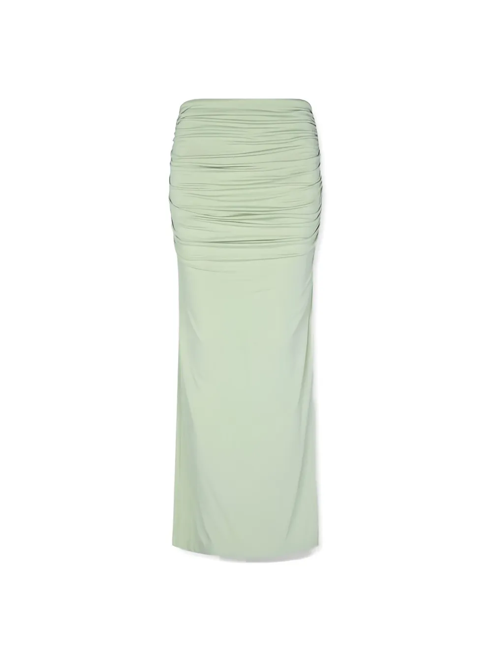 ENTIRE STUDIOS Surge draped maxi skirt - Groen