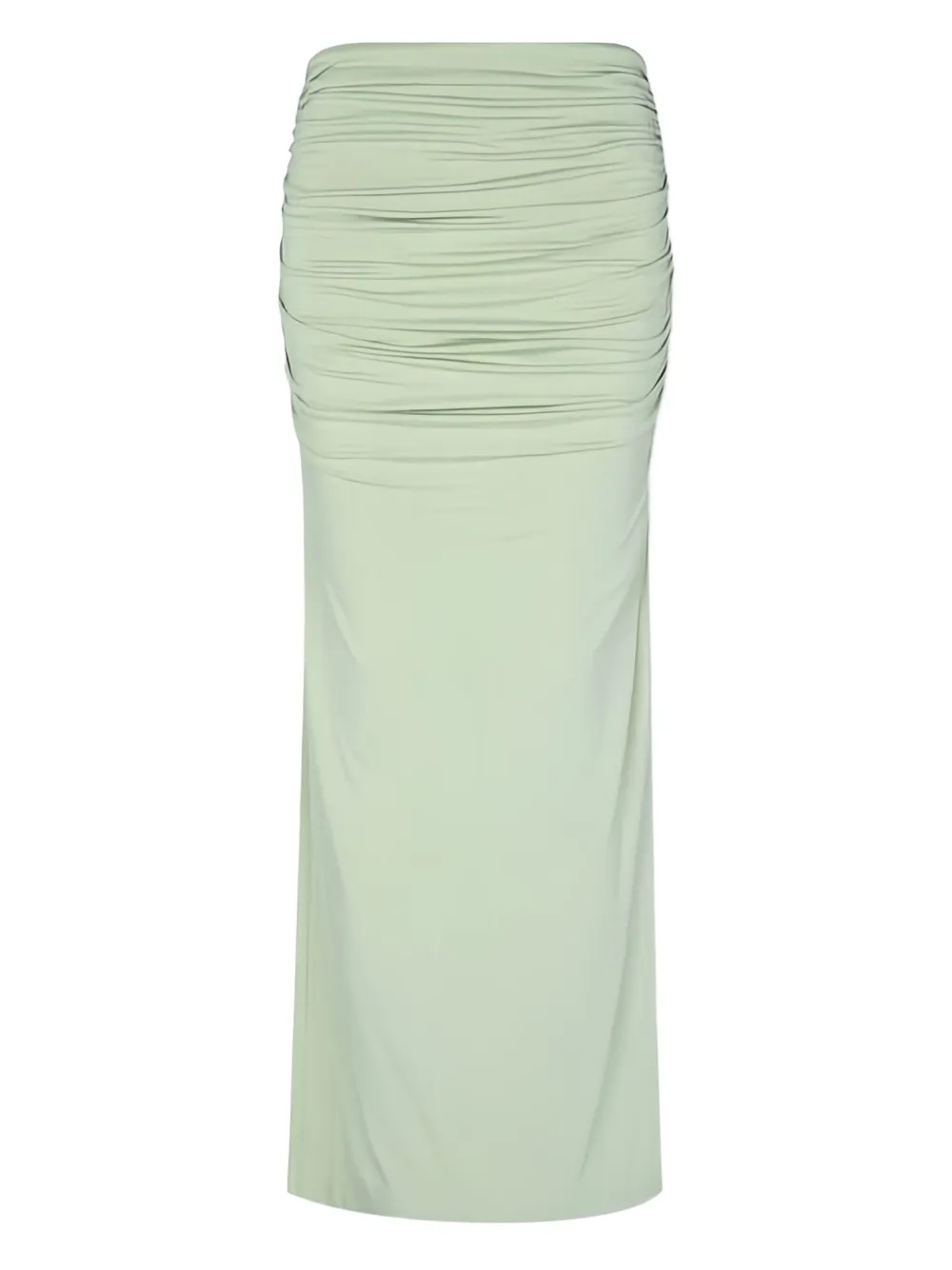 ENTIRE STUDIOS Surge draped maxi skirt - Verde