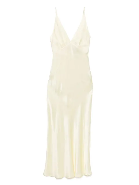 BEC + BRIDGE vestido largo Moon con escote en V