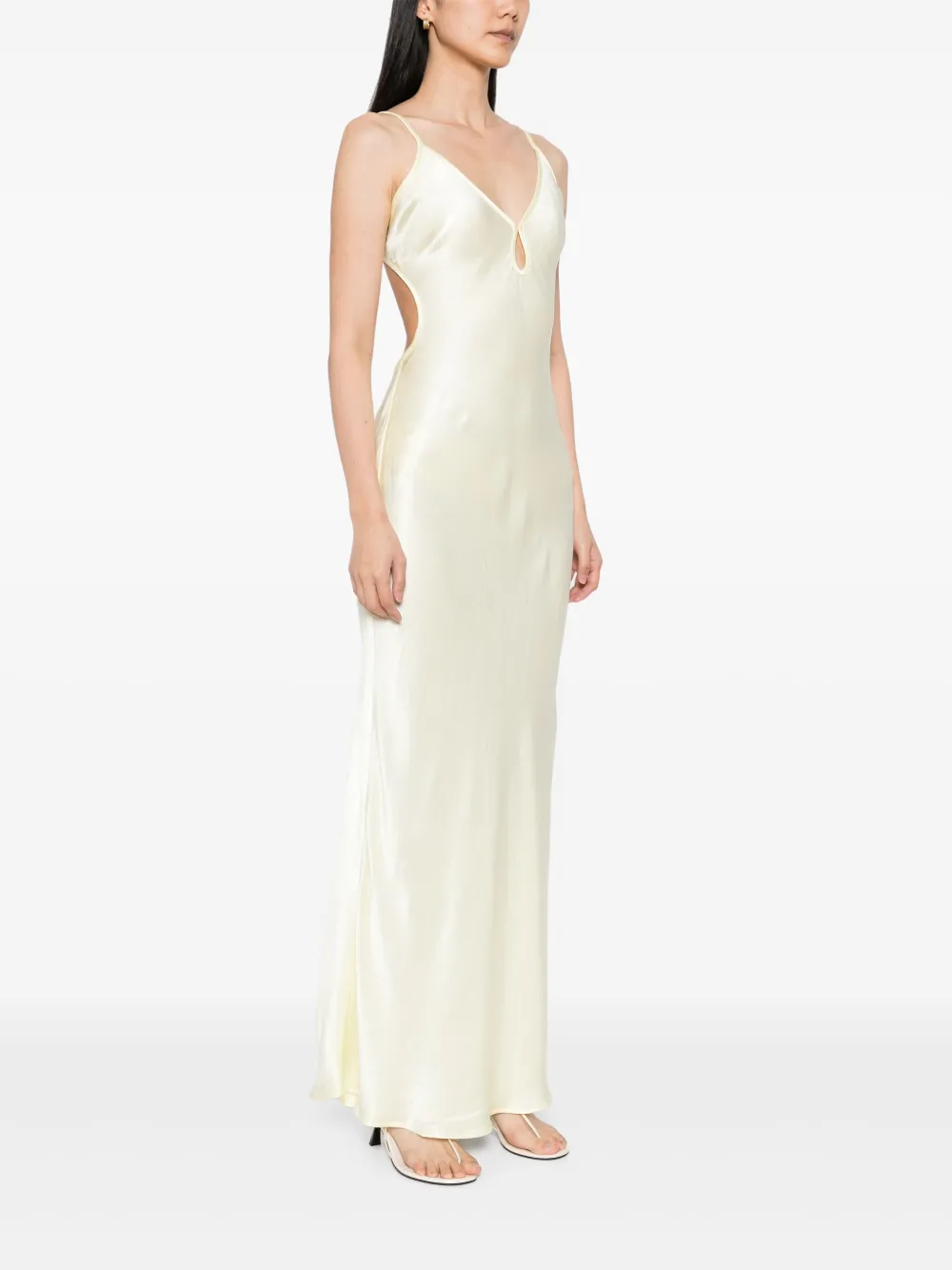 BEC + BRIDGE Cedar City maxi-jurk Geel