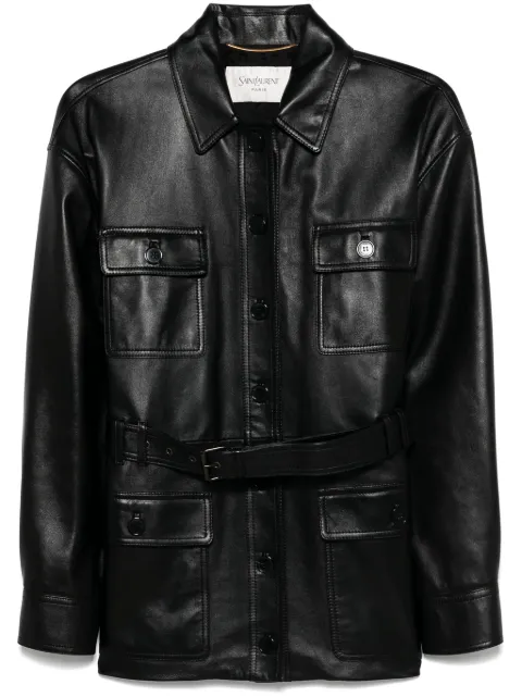 Saint Laurent جاكيت 'ساهاريان'