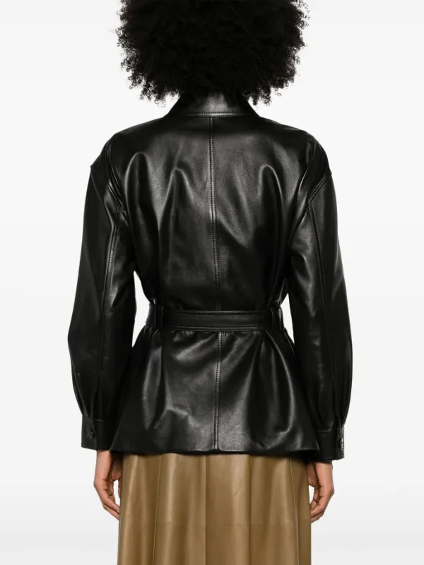 Saint Laurent Saharienne Jacket | Black | FARFETCH
