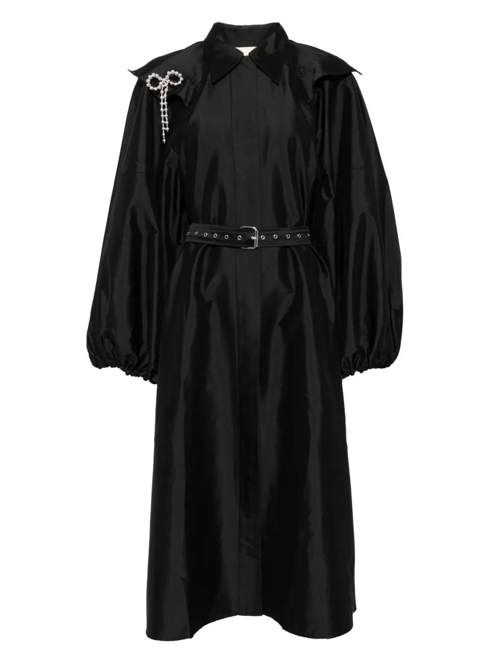 Voluminious belted dress
