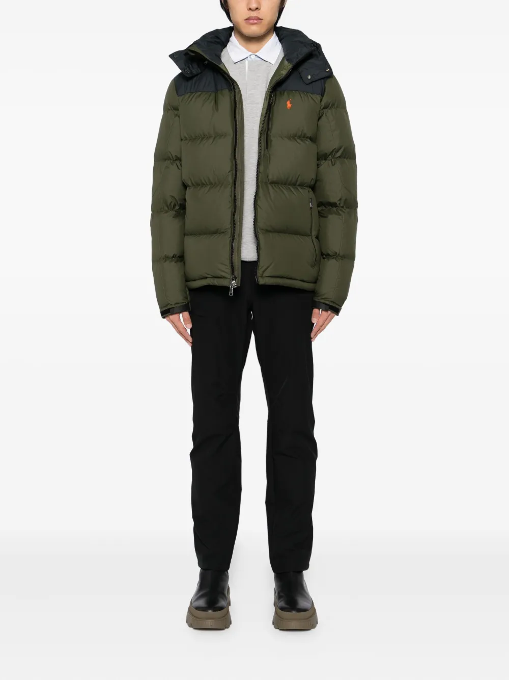 Polo Ralph Lauren Gorham donsjack Groen