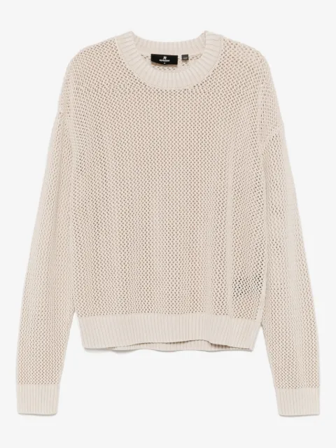 Represent open gauge knit jumper