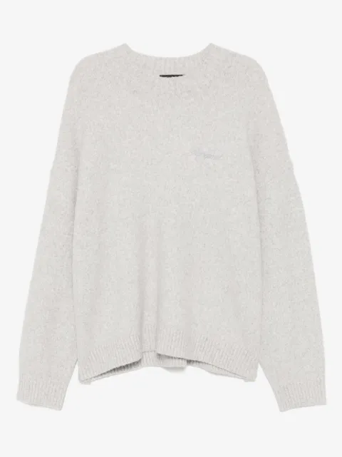 Represent marled-knit jumper
