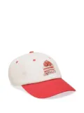Bally Cake-embroidered baseball cap - White
