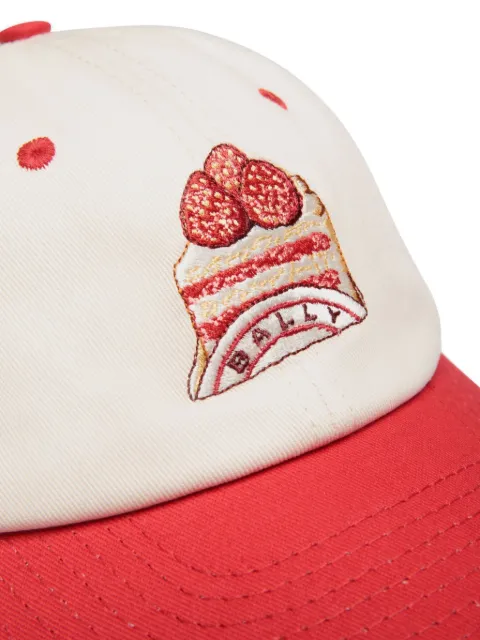 Bally Cake-embroidered baseball cap WHA021CO395 - 2