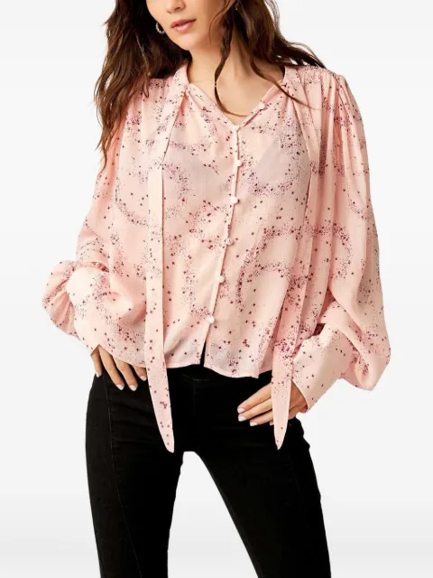 Free People balloon-sleeve blouse 