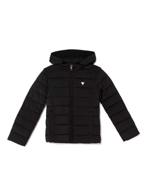 guess kids padded hooded jacket