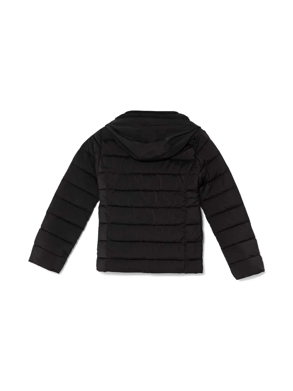 guess kids padded hooded jacket - Zwart