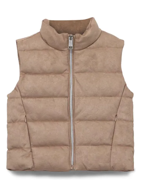 guess kids 4G-jacquard gilet