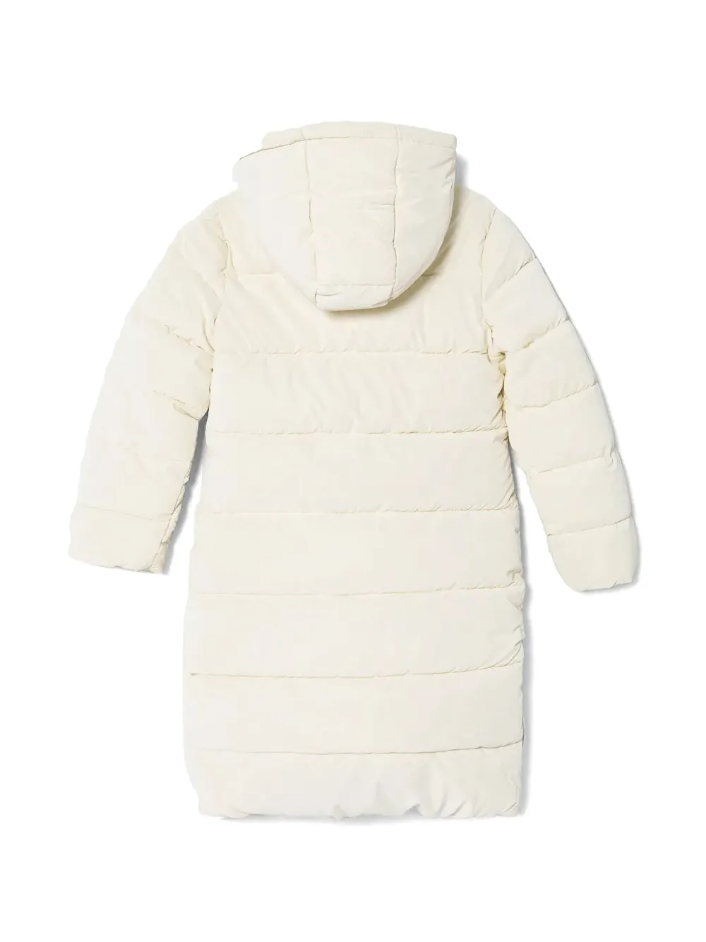 Guess kids hooded puffer jacket - Beige