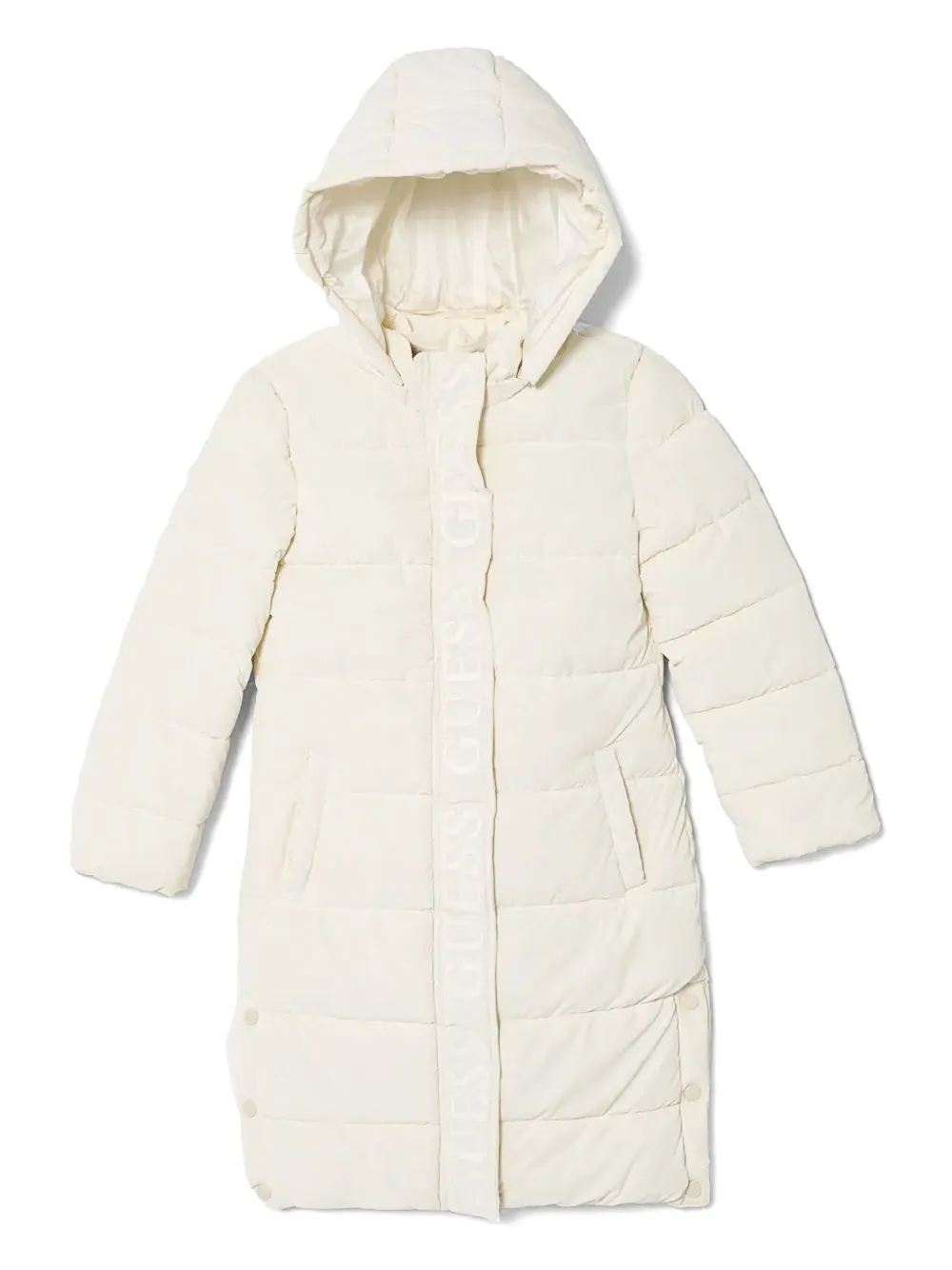 Guess kids Donsjack met capuchon Beige