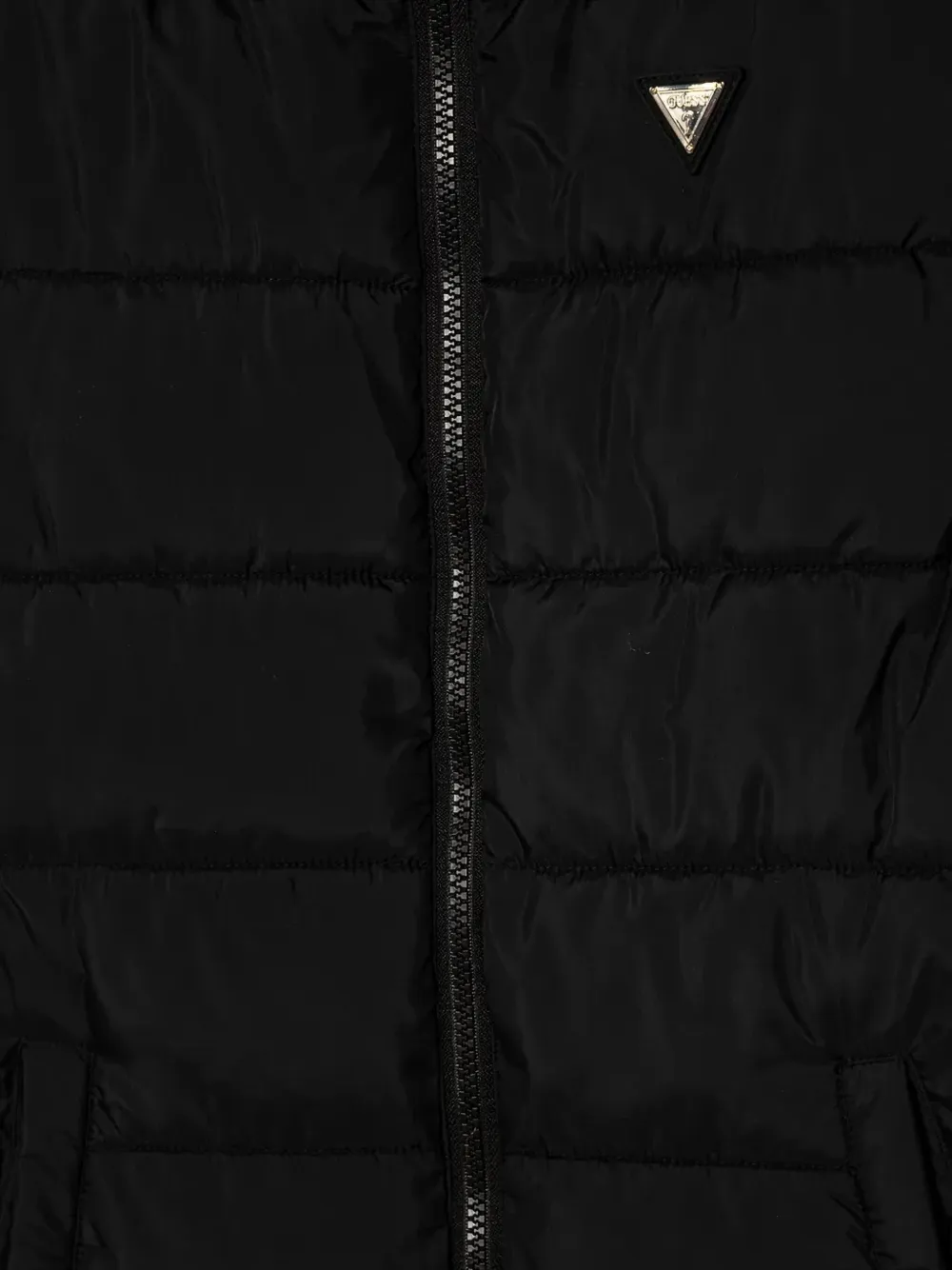 guess kids Donsjack met capuchon Zwart