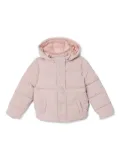 guess kids zip-up padded jacket - Pink