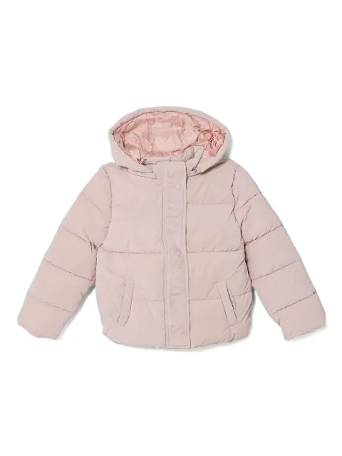 guess kids zip-up padded jacket