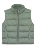 guess kids logo vest jacket - Green