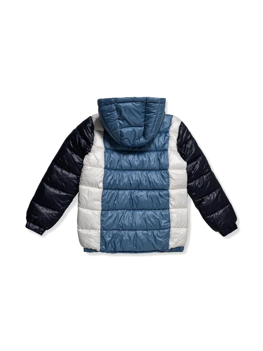 guess kids logo padded jacket - Blauw