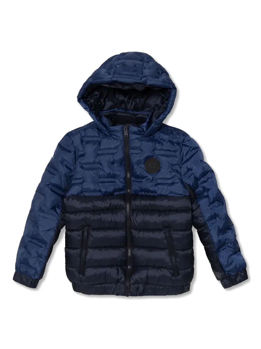 Guess kids Gewatteerd jack Blauw