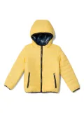 guess kids zip-up bomber jacket - Yellow