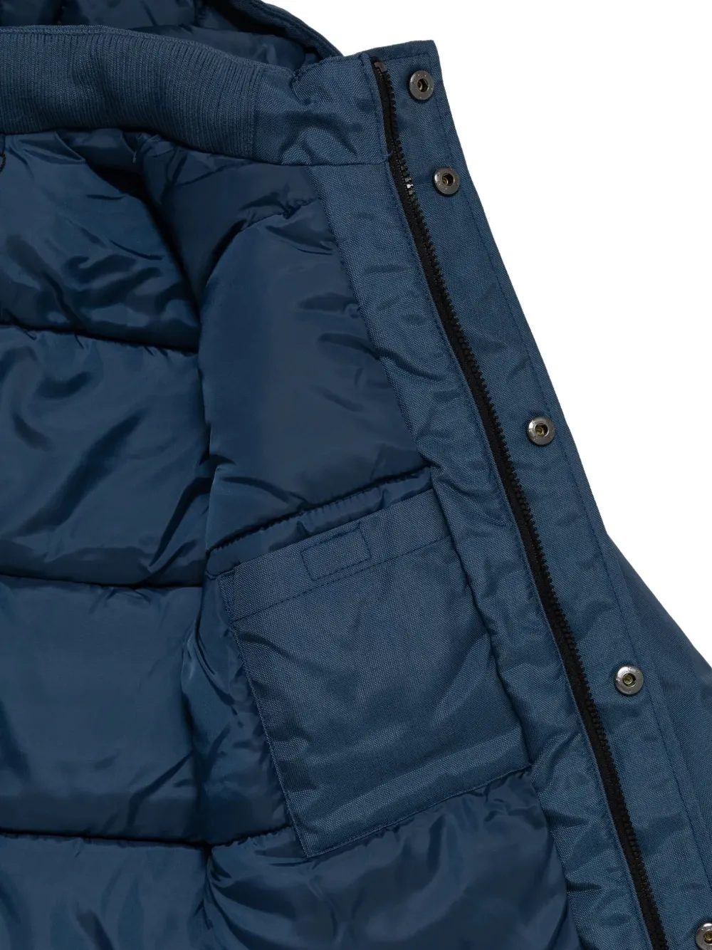 guess kids Parka met logo Blauw