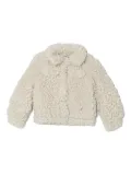 guess kids faux fur jacket - Neutrals