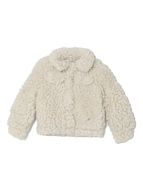 guess kids chamarra de pelo artificial