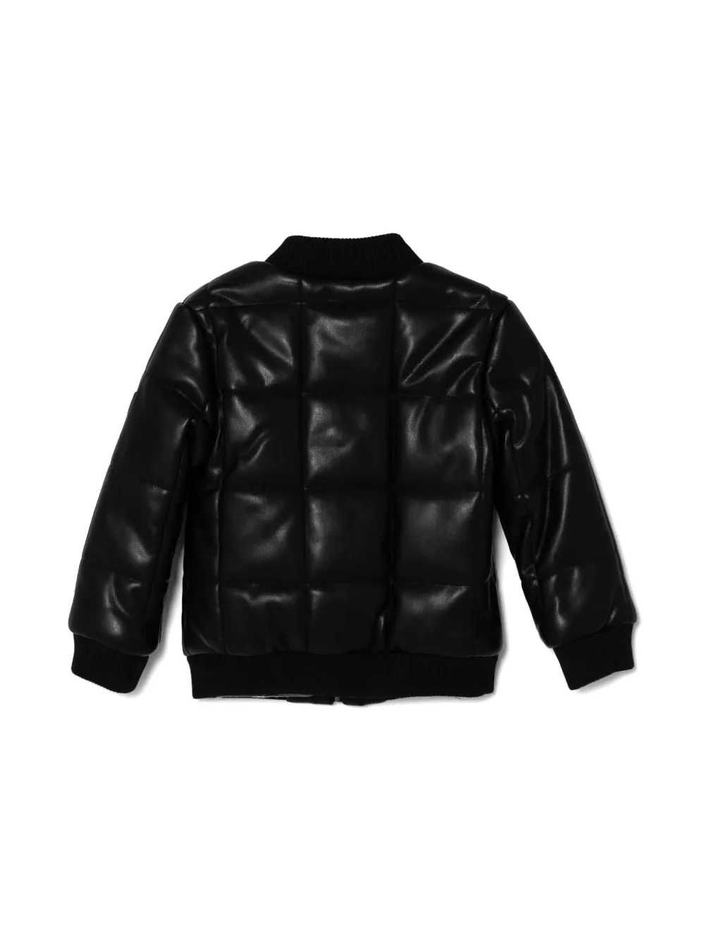 Guess kids zip-up bomber jacket - Zwart