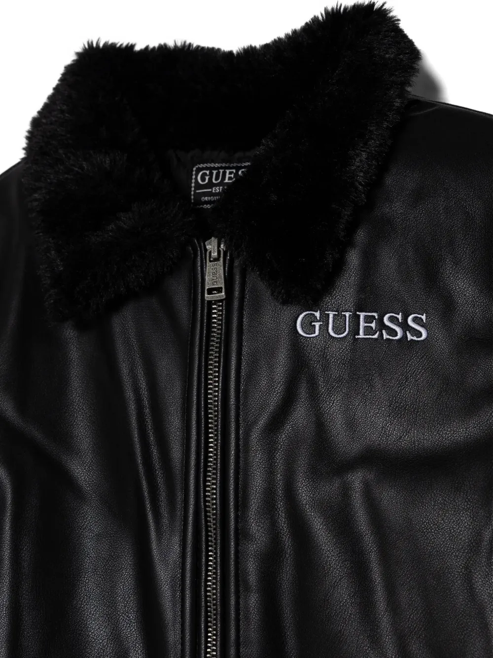 guess kids Bomberjack met rits Zwart