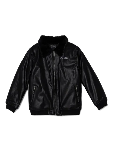 guess kids chamarra bomber con cierre