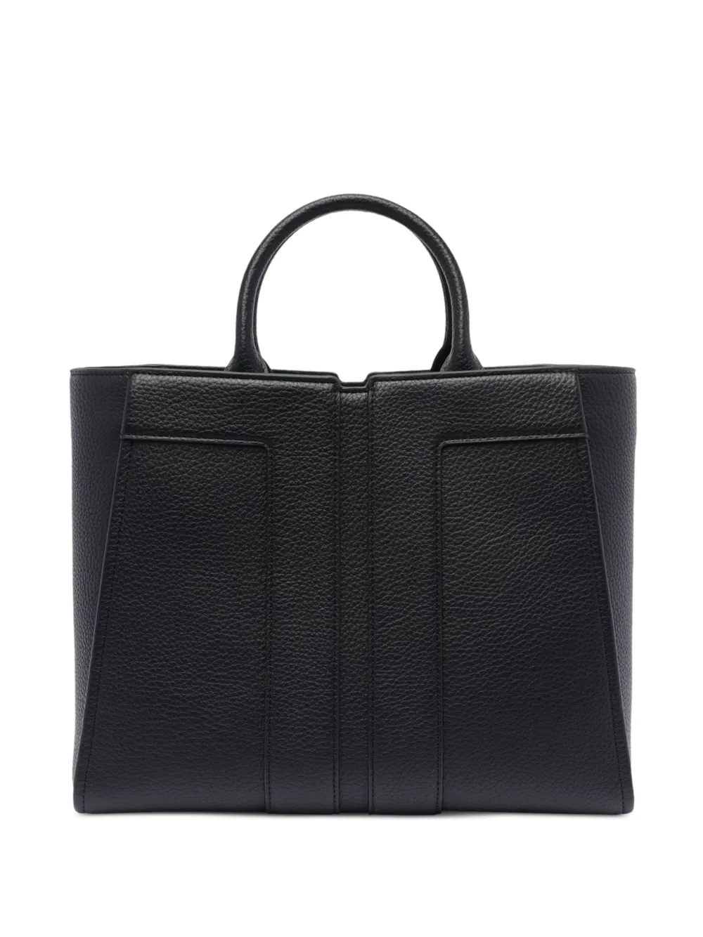faux-leather tote bag