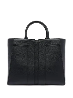 【ELISABETTA FRANCHI】ハンドバッグ スエード レザー ロゴ Elisabetta Franchi imitation leather bag with embossed logo