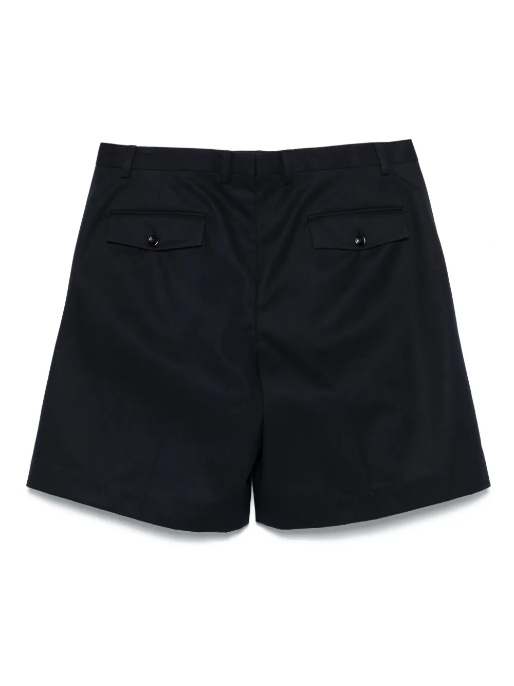 Lardini Shorts met geplooid detail - Blauw