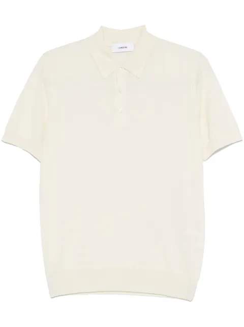 Lardini fine-knit polo shirt