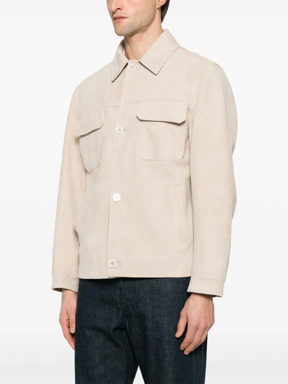 Lardini Suède jack Beige