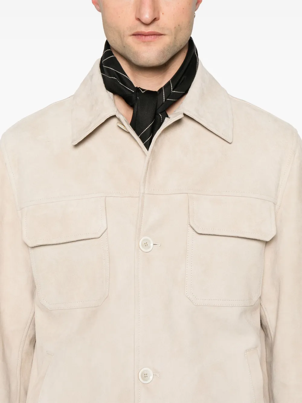 Lardini Suède jack Beige
