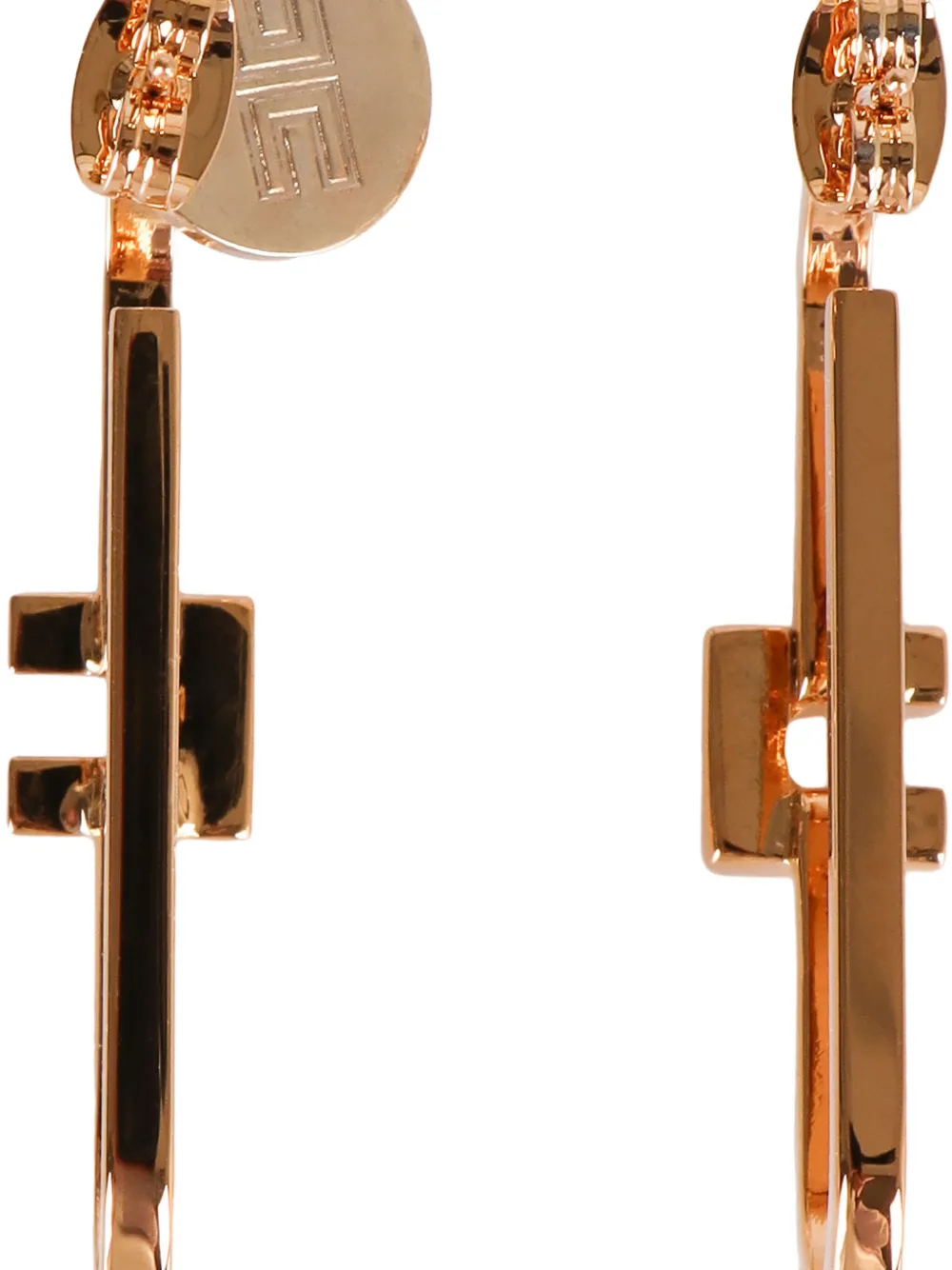 Elisabetta Franchi aretes con logo Orecchini | Image 2