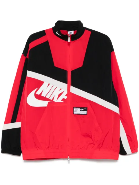 Nike chamarra con logo estampado
