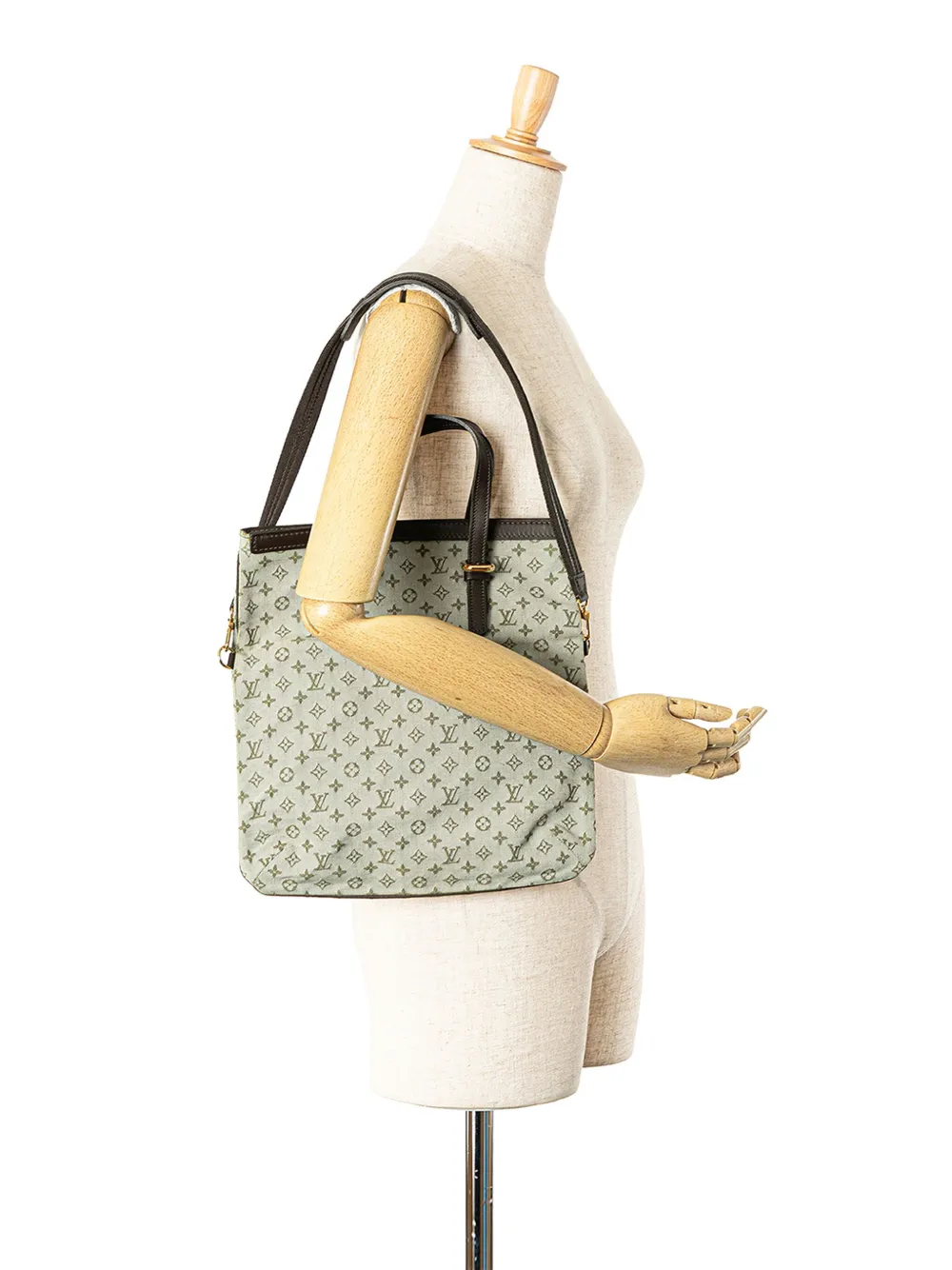 Louis Vuitton Pre-Owned 2002 Monogram Mini Lin Francoise boekentas - Groen