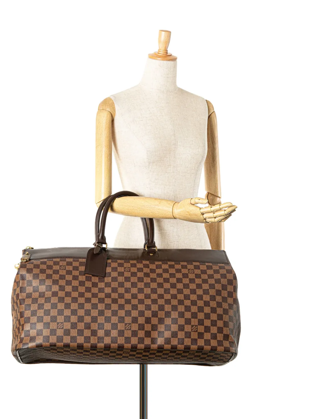 Louis Vuitton Pre-Owned 2004 Damier Ebene Greenwich GM reistas - Bruin