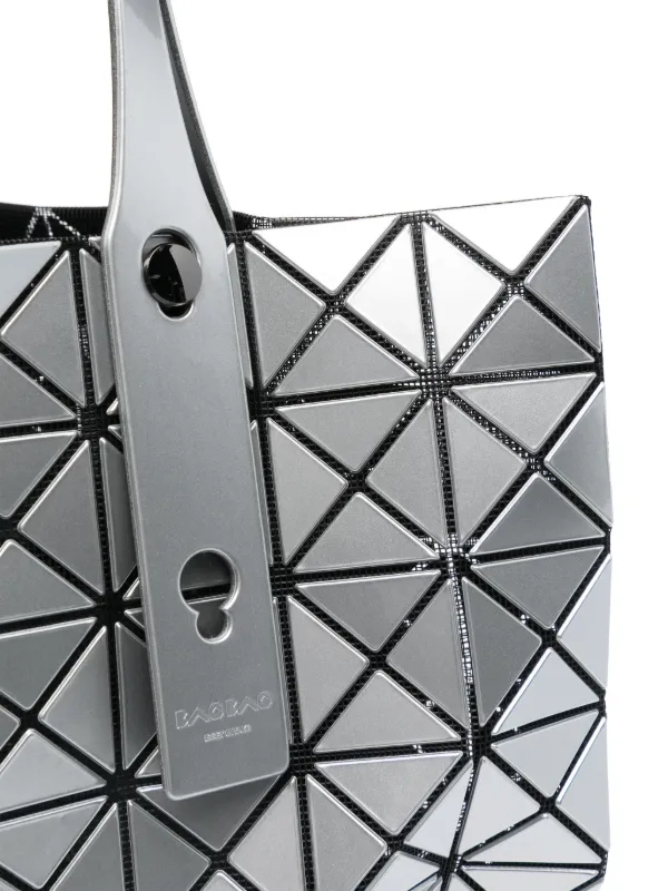 BAO BAO ISSEY MIYAKE グレー ハンドバッグ34×34