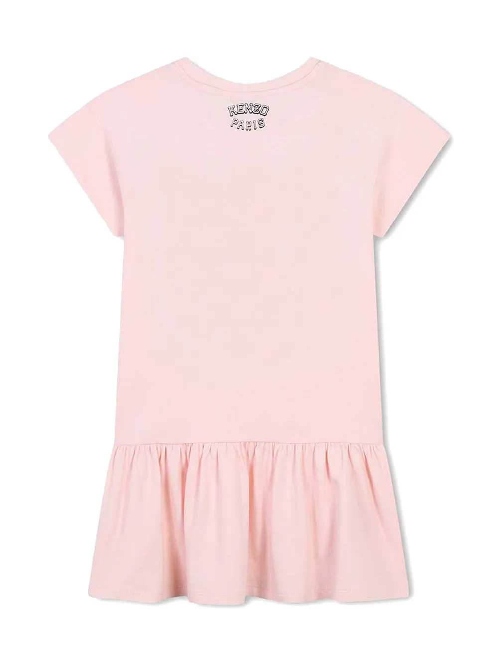 Kenzo Kids cotton dress - Roze