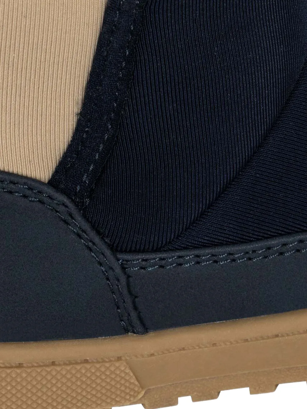 Konges Sløjd logo-embroidered boots Blue