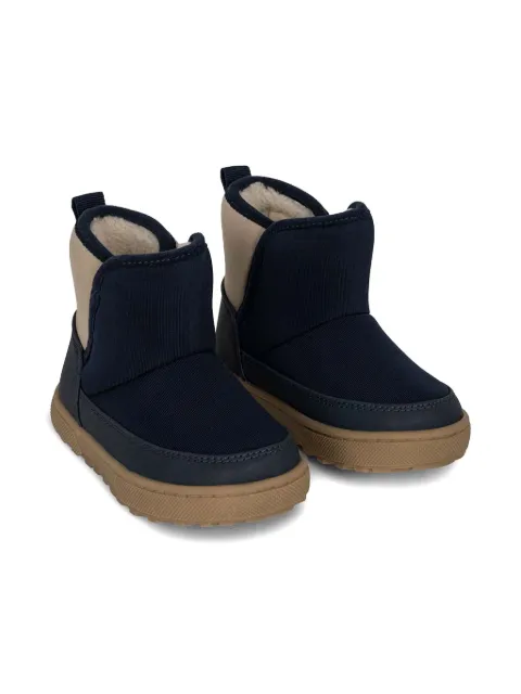 Konges Sløjd botines con logo bordado