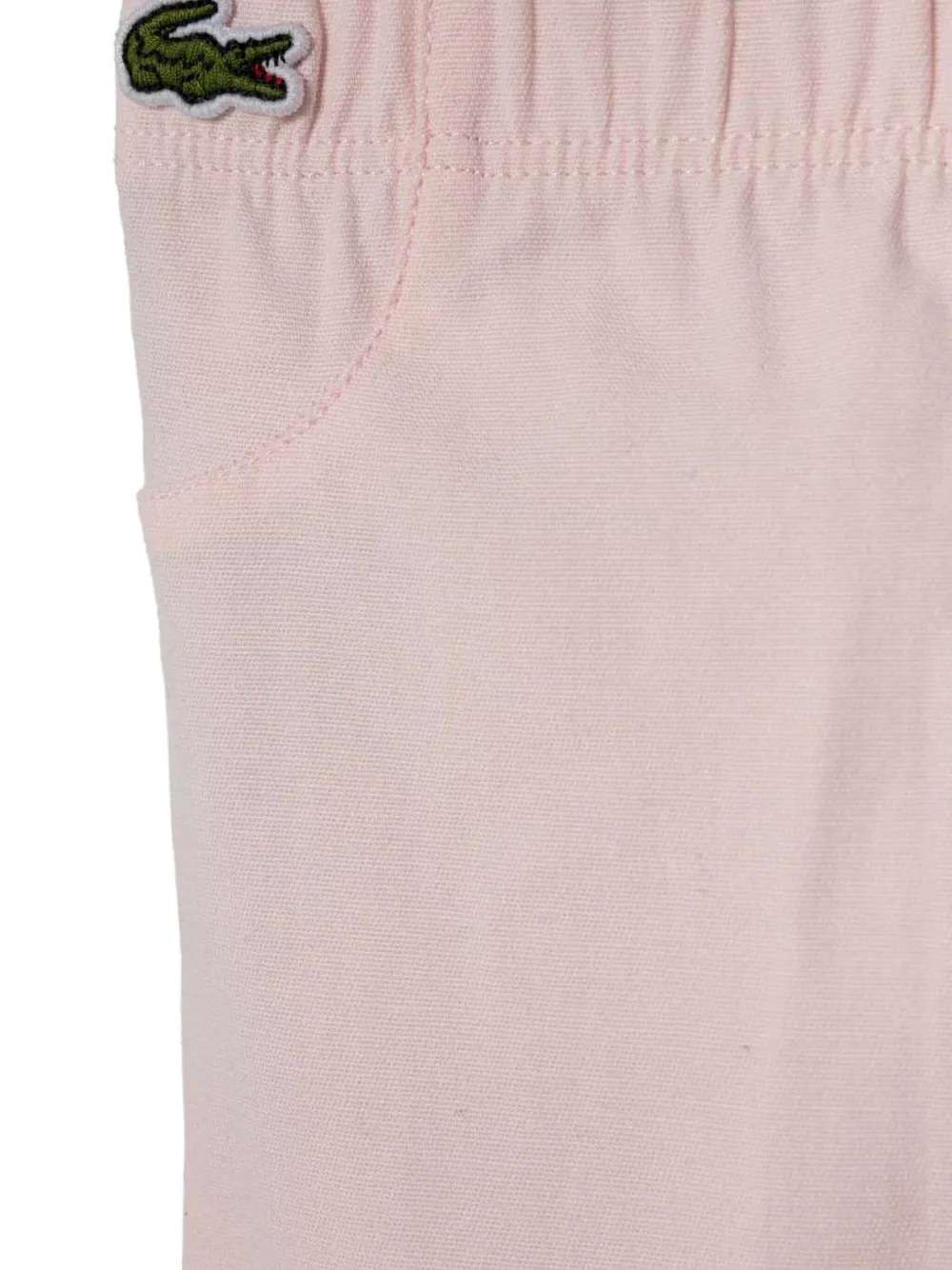 Lacoste Kids Pyjama van biologisch katoen Grijs