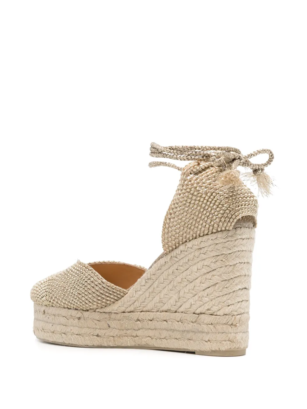 Castañer 80 mm Cora espadrilles Goud