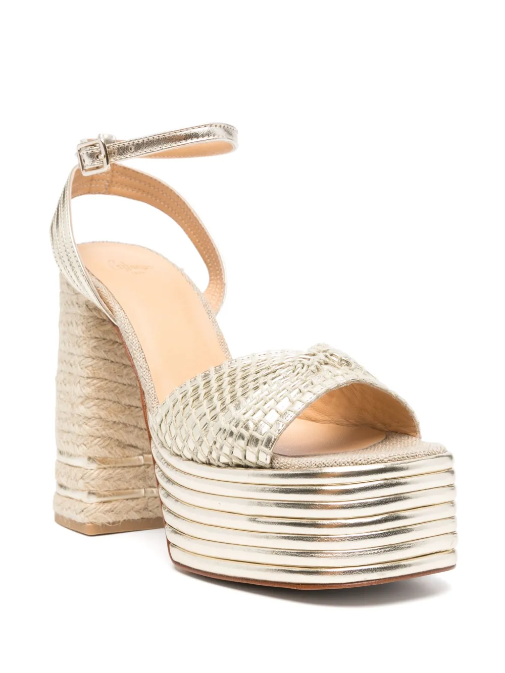 Castañer 130 mm Ferosa sandalen - Beige
