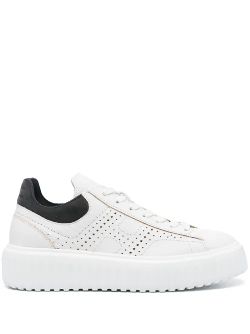 Baskets H-Stripes en daim - Hogan - Modalova