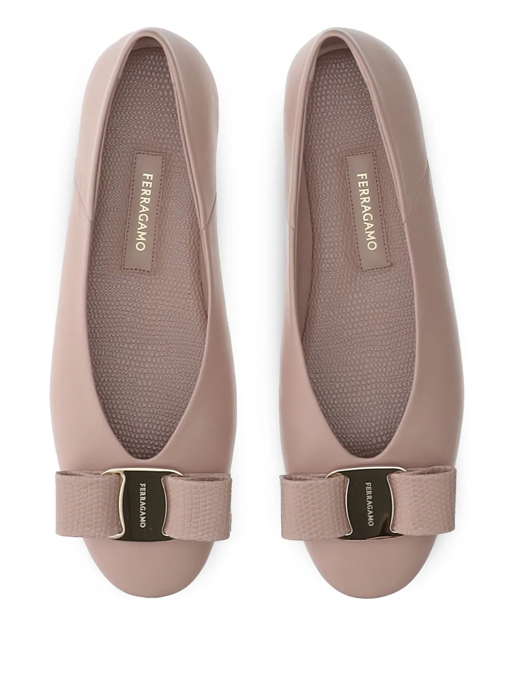 Ferragamo Vanna ballerina's Roze